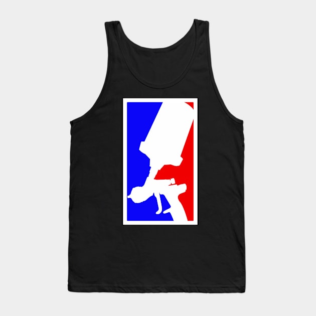 Spray Gun Tank Top by trixx3r